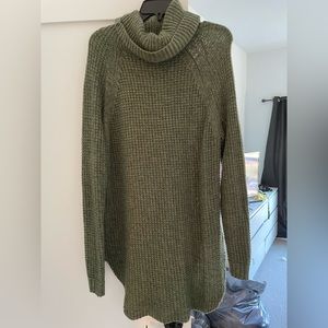 Olive green sweater dress size XL